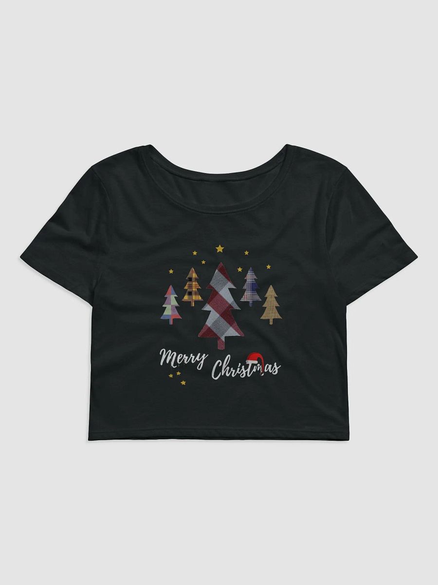 Happy Holidays in Christmas Women's Crop Baby Tee product image (1)