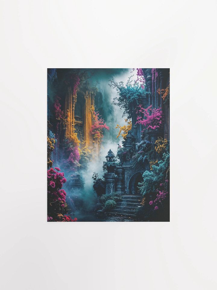 Sanctum of the Blooming Veil Matte Poster product image (2)