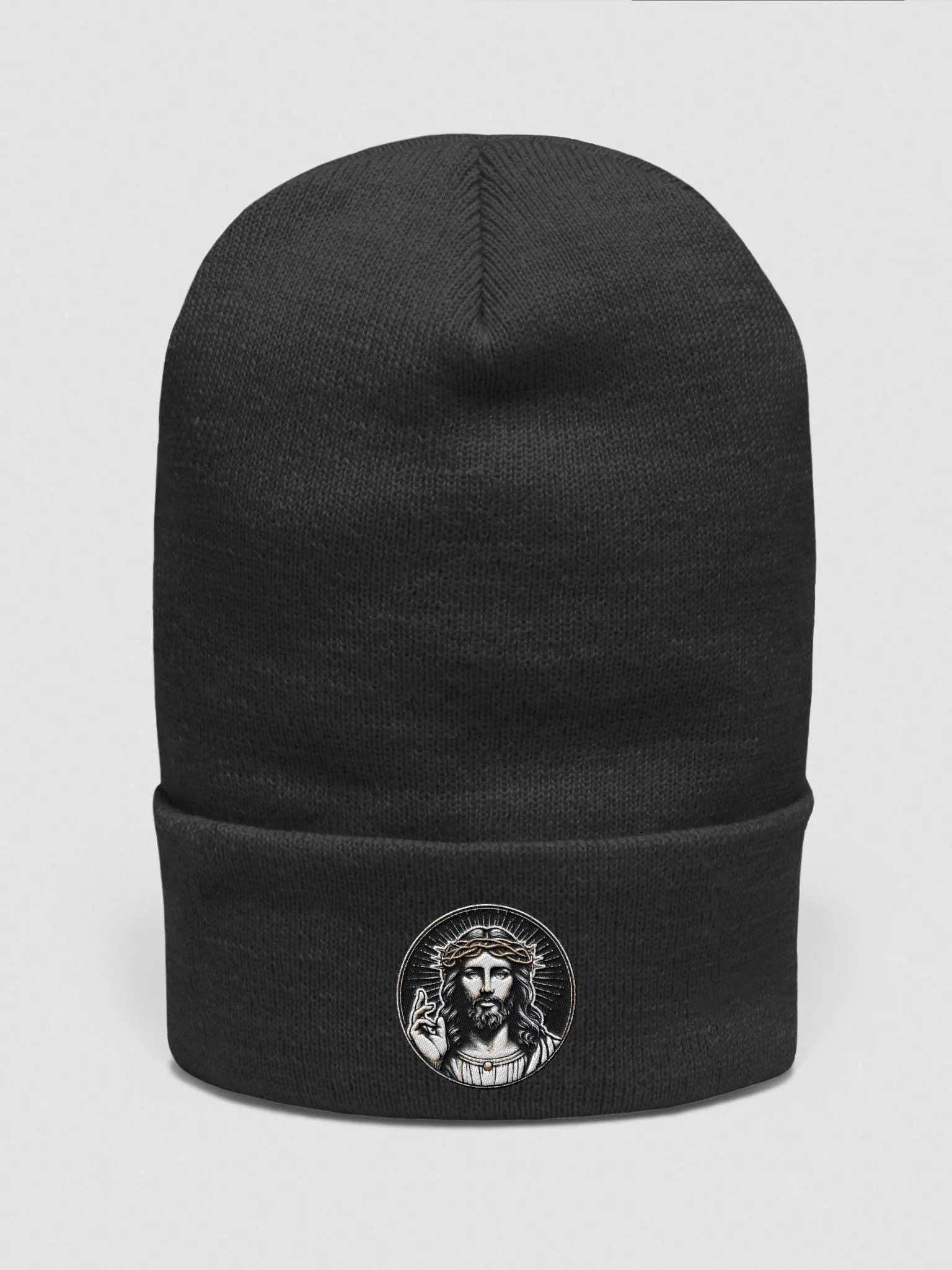 Gather For Christ Embroidered Beanie product image (1)