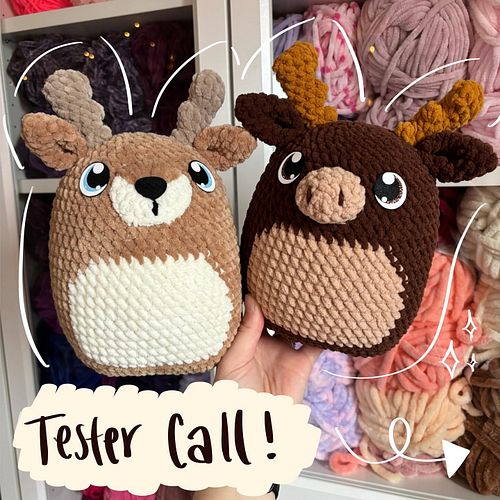 Tester call OPEN
It’s time for another tester call! Say hi to my new herd of friends, they are currently unnamed but you can ...