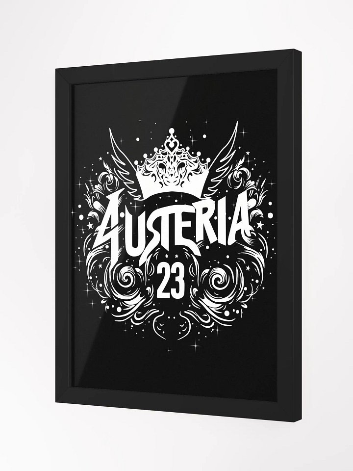 Crown and Wings | Framed Matte Poster 12'' x 16'' product image (2)