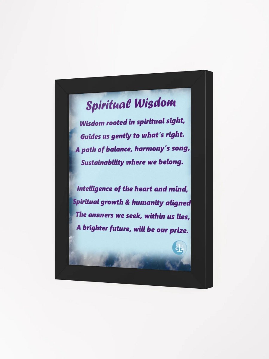 Spiritual Wisdom - Framed Poster product image (6)