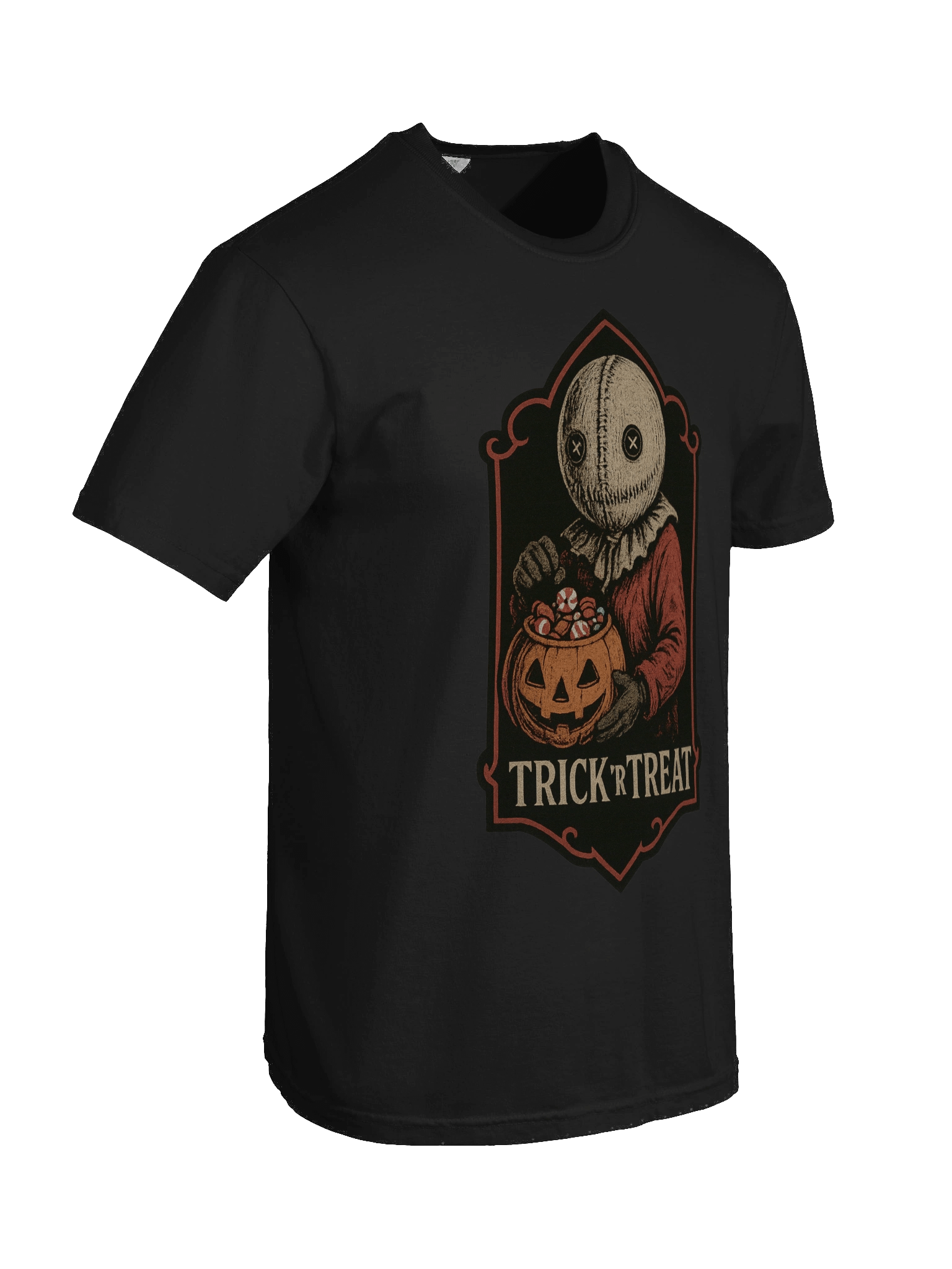 Unholy Hauntings Trick r Treat Black Tee product image (8)