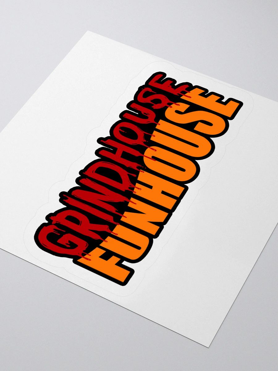 Grindhouse Funhouse | Kiss Cut Sticker product image (3)