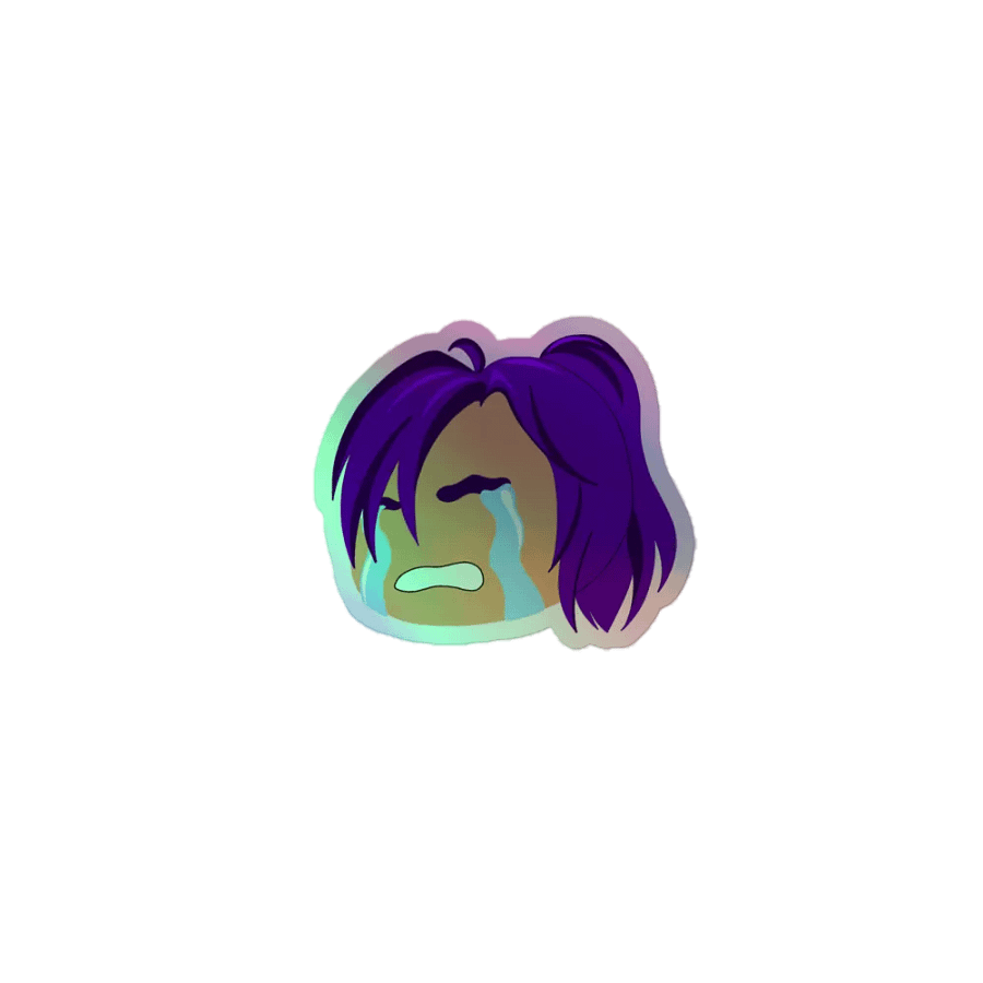 Holo Tears Emoji Sticker Pack product image (1)