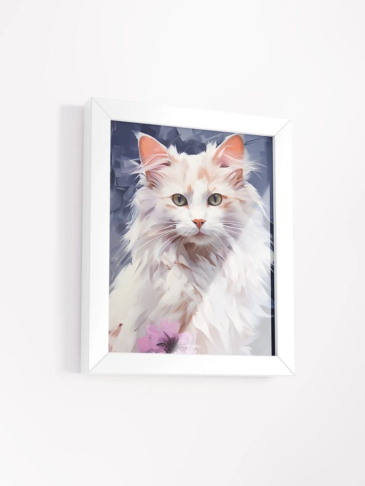Fluffy Feline Serenity Poster product image (2)