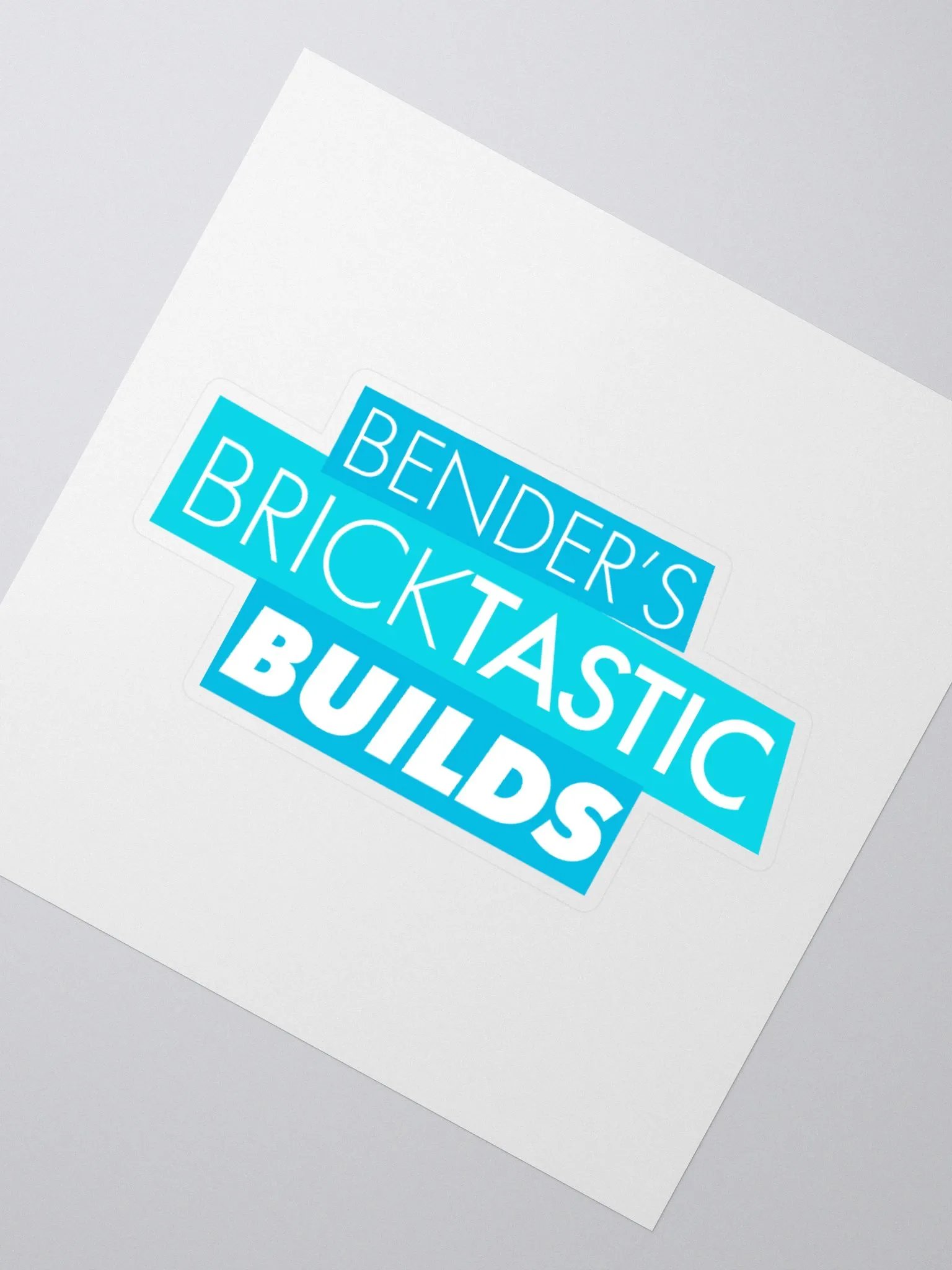 Bender's Bricktastic Builds Sticker product image (2)