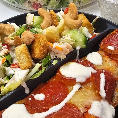 Food for thought 🍕 🥗 A recipe for kindness.

❓Q: Would she be able to get utensils to wrap around her wrist and this way she ...