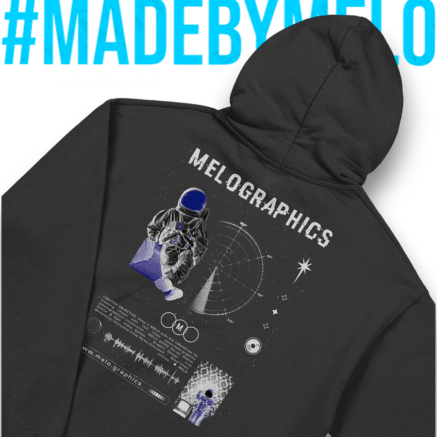 Darkspace Style: Inverted - Basic Hoodie | #MadeByMELO product image (5)