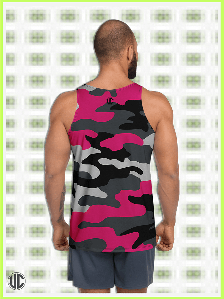 Savage Pink Camo – Men’s Tank Top product image (2)