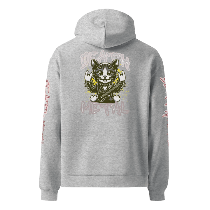 Rock 'n' Roll Feline Oversized Hoodie product image (13)