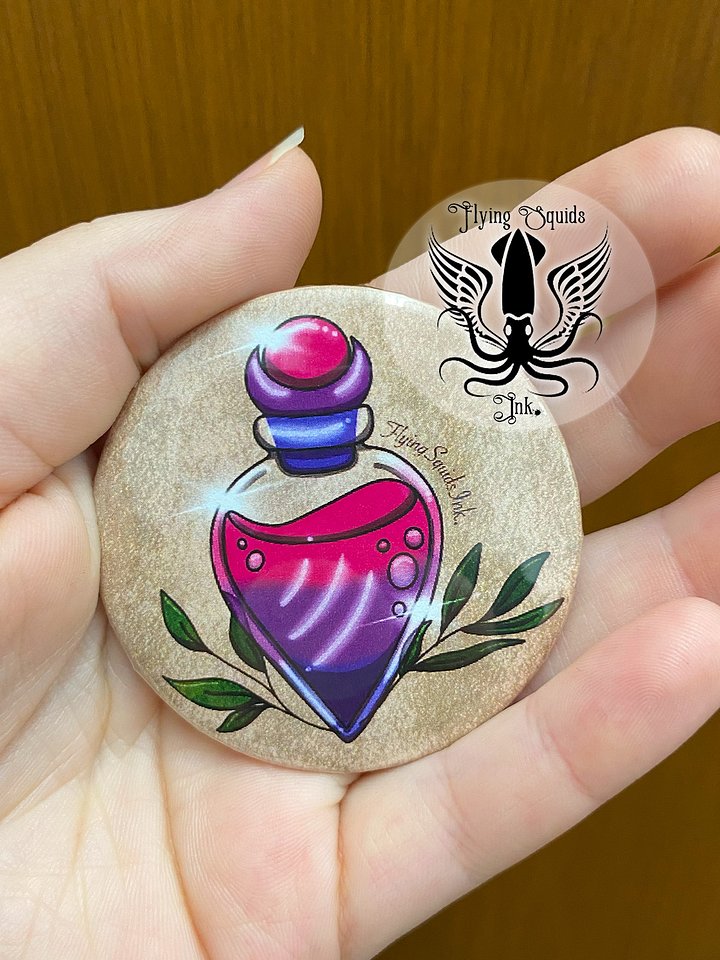 Button- Pride Potion Bisexual product image (1)