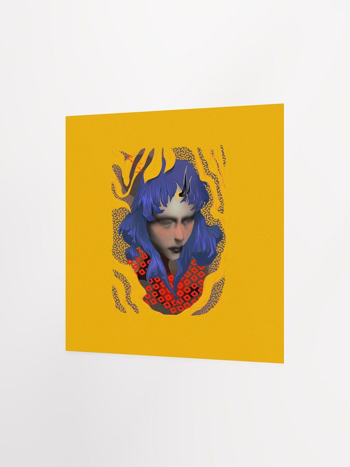 Something Strange, Charming and Blue Matte Print product image (11)