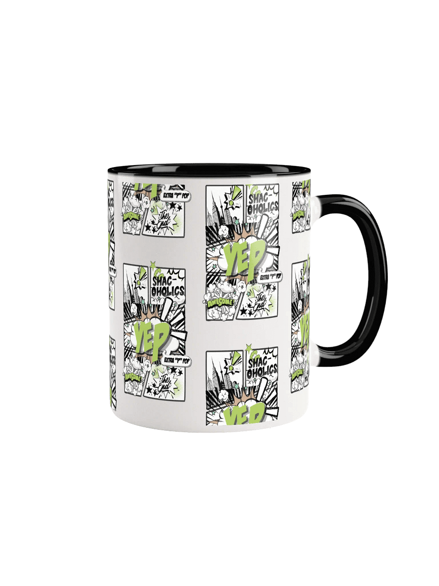 Shac-oholics Comic Blast Mug - Green 