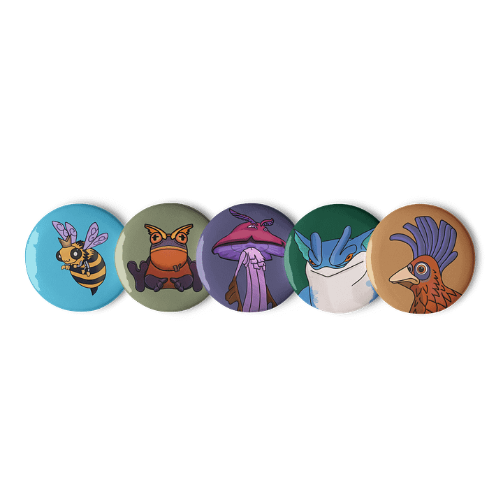 Palia Elderwood Mix Set - Pin Buttons product image (2)