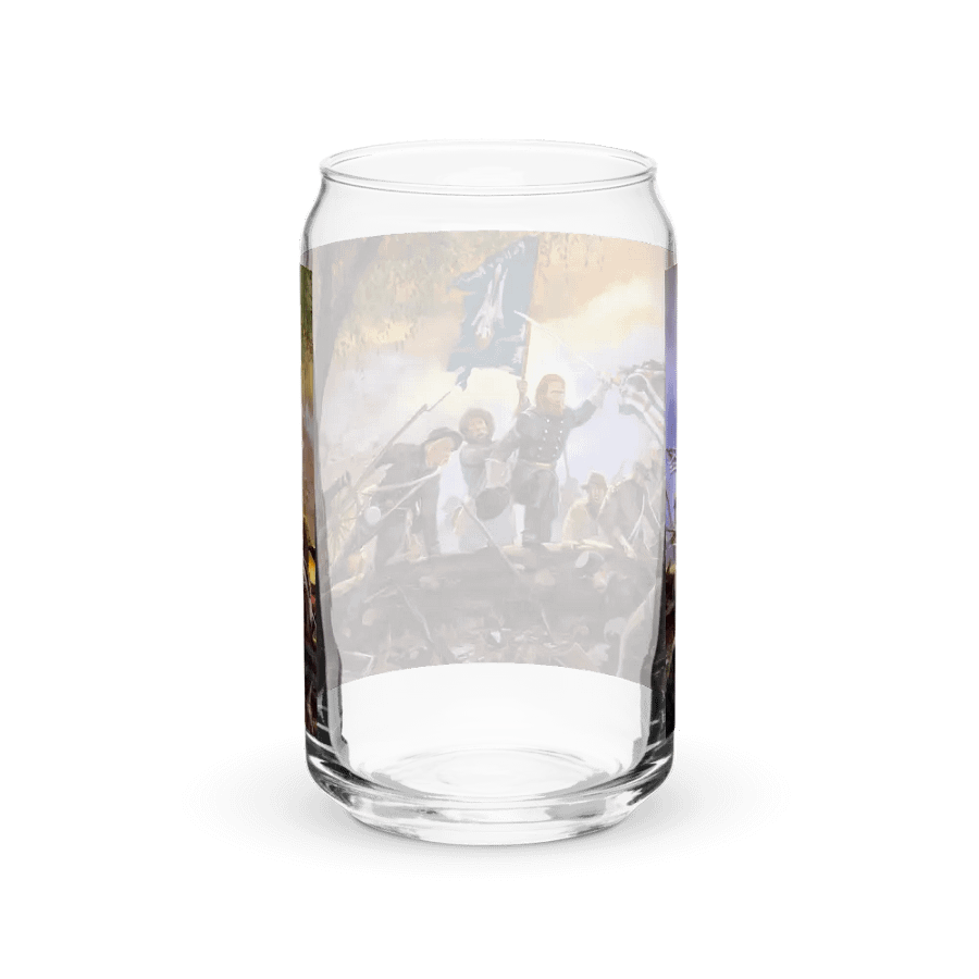 7th LA Pelican Regiment Glass Can Cup product image (38)