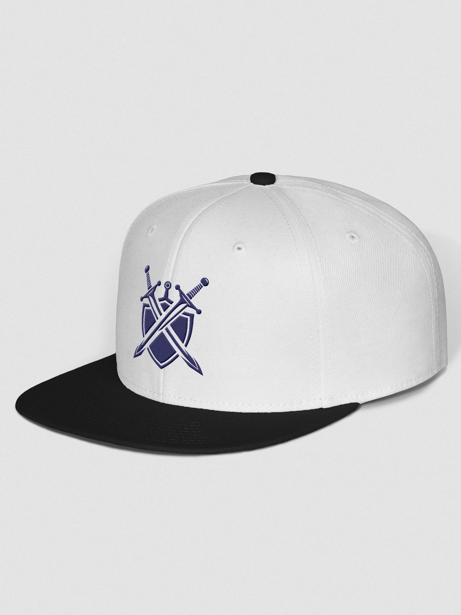 Crossed Swords Emblem Design Snapback Cap product image (2)