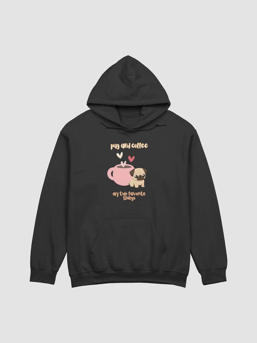 Pug & Coffee Cozy Hoodie product image (2)