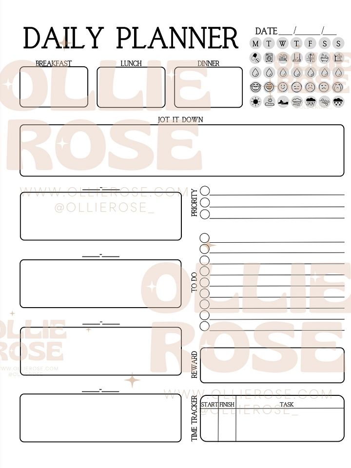 The Daily Planner product image (1)