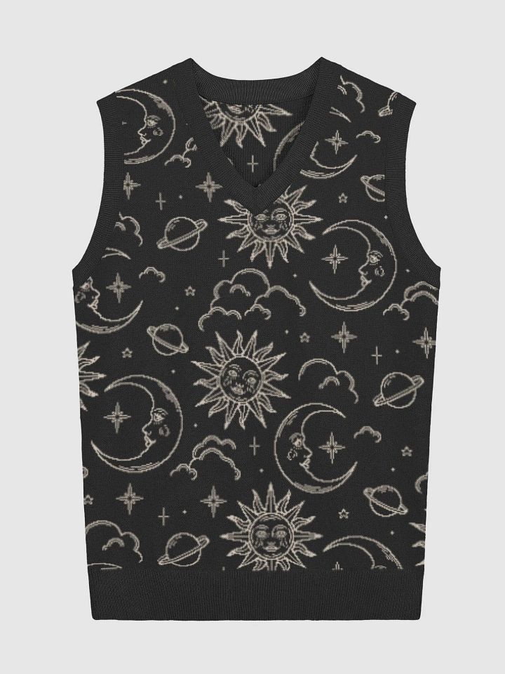Celestial Knitted V-Neck Vest product image (2)