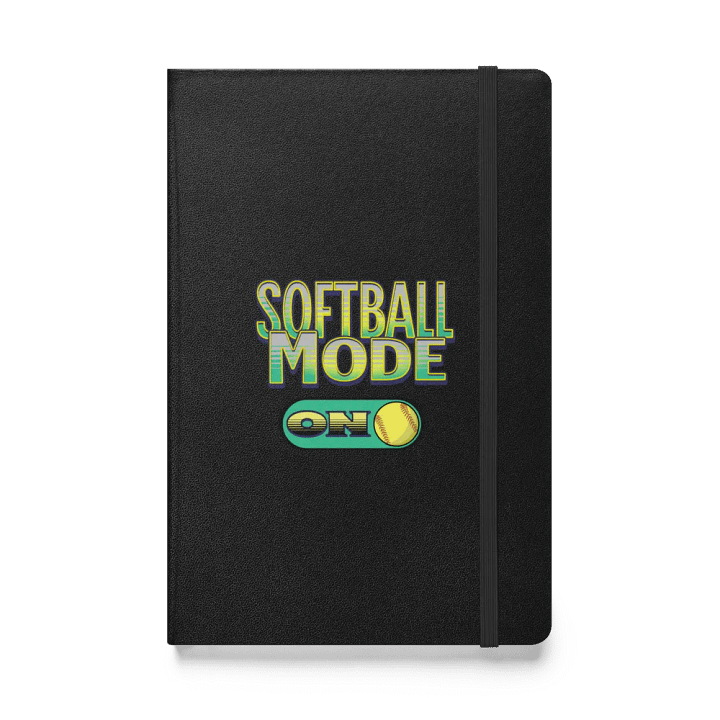 Softball Mode On Hardcover Bound Notebook product image (1)