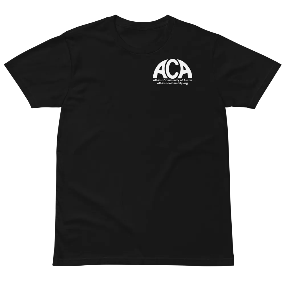 Ask Me About My Atheism Tee Shirt product image (3)