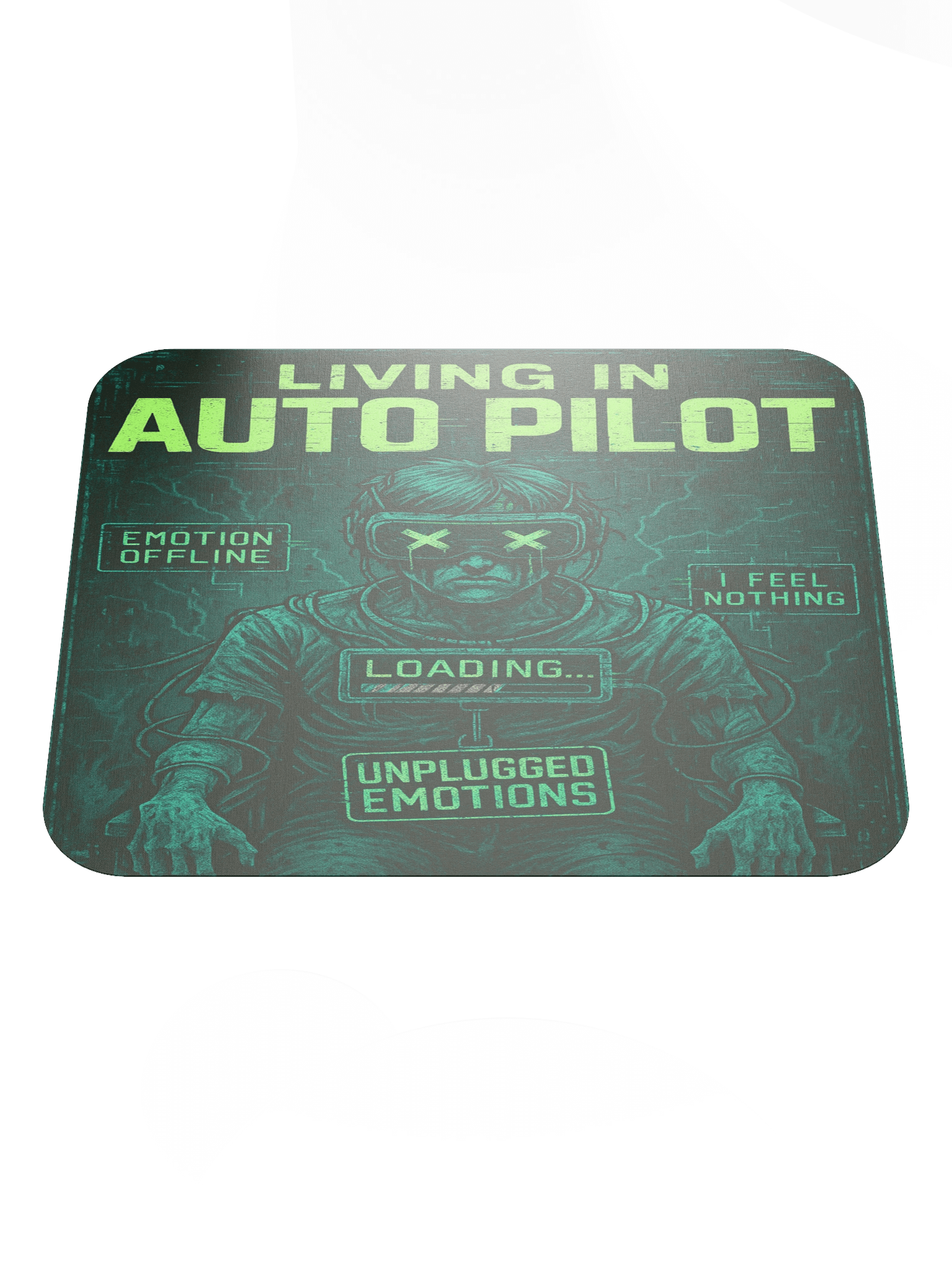 Living in Auto Pilot Mouse Pad product image (1)