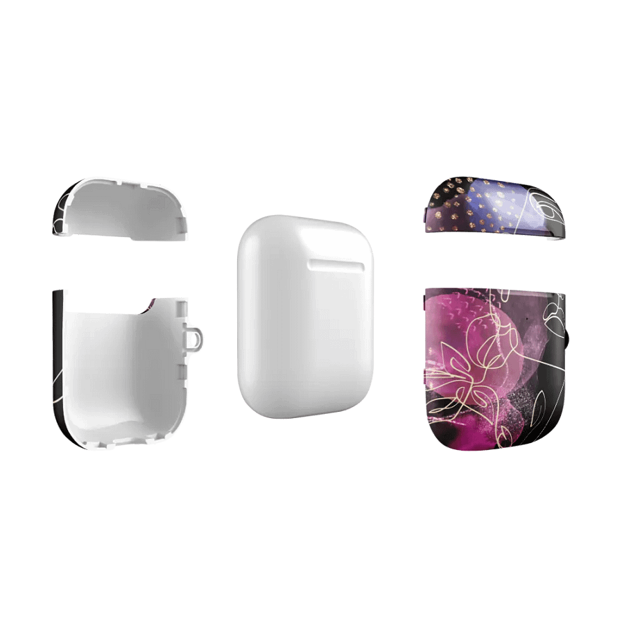 Whimsical Faces & Flora AirPods® Case gift for moms friends sons daughters product image (11)