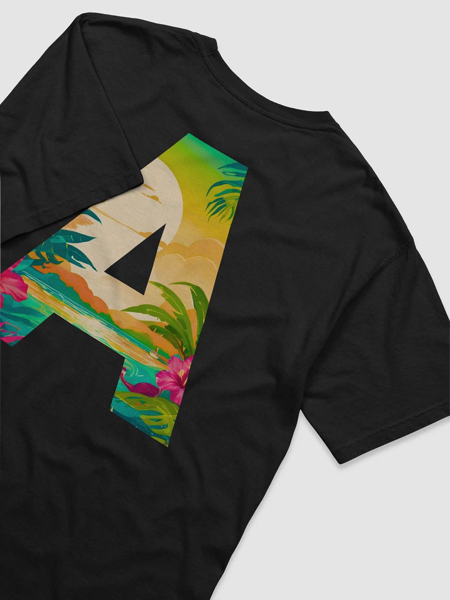 Tropical Sunset Paradise T-Shirt (Letter-A) product image (7)