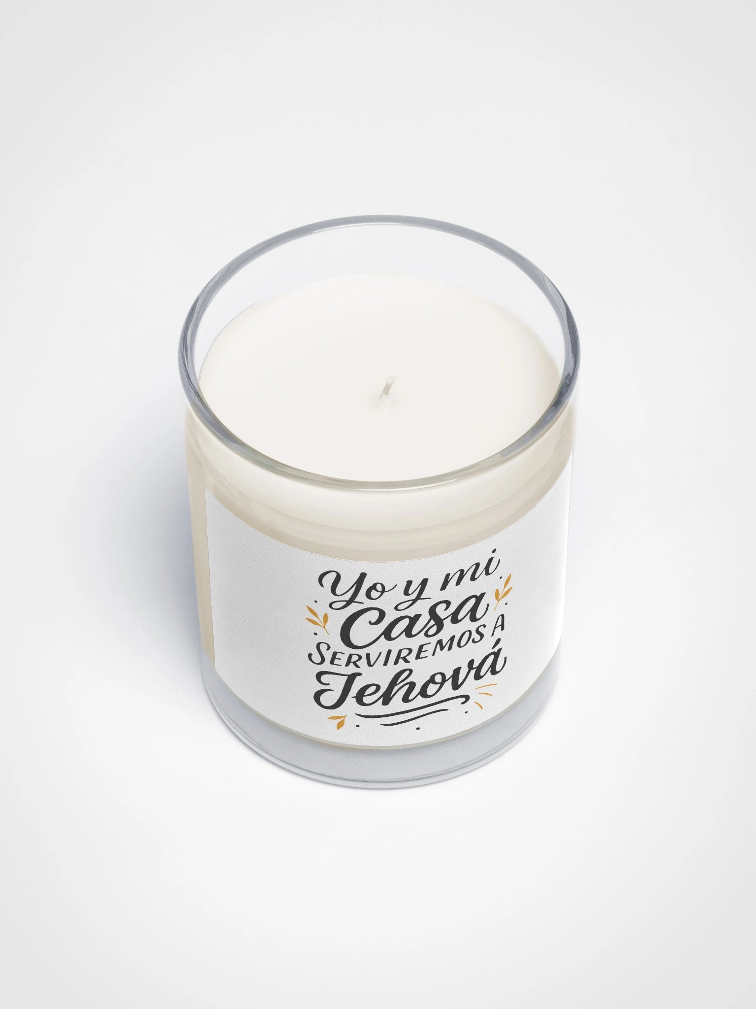 Christian Candle (Spanish) – Joshua 24:15 product image (3)
