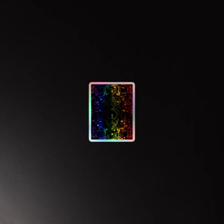 Pride Flag Sticker (Flourish Variation) product image (2)