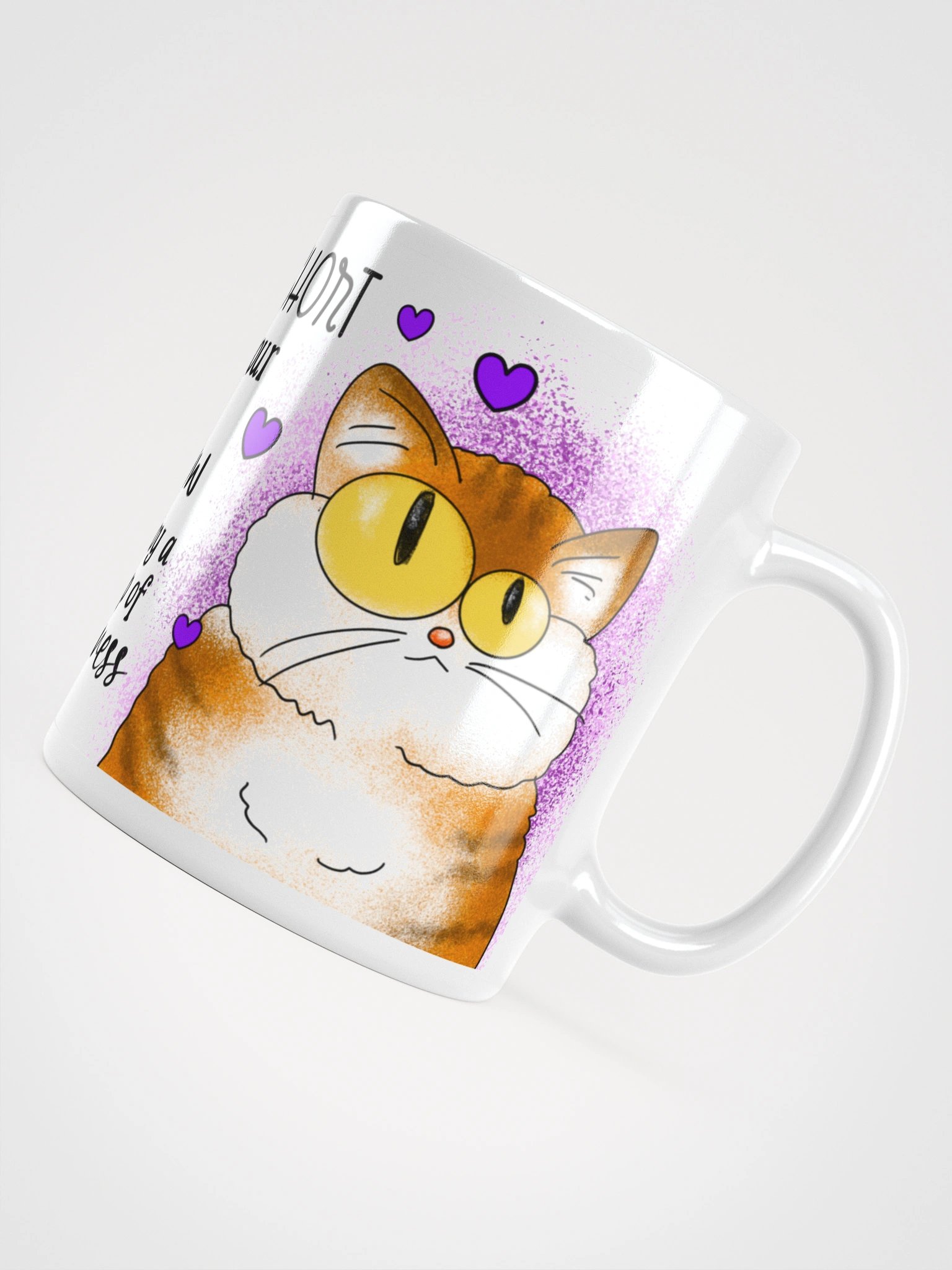 Meow Hug & Happiness Mug product image (15)