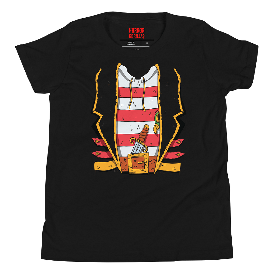Pirate V2 Halloween Costume Funny T-Shirt For Kids product image (4)