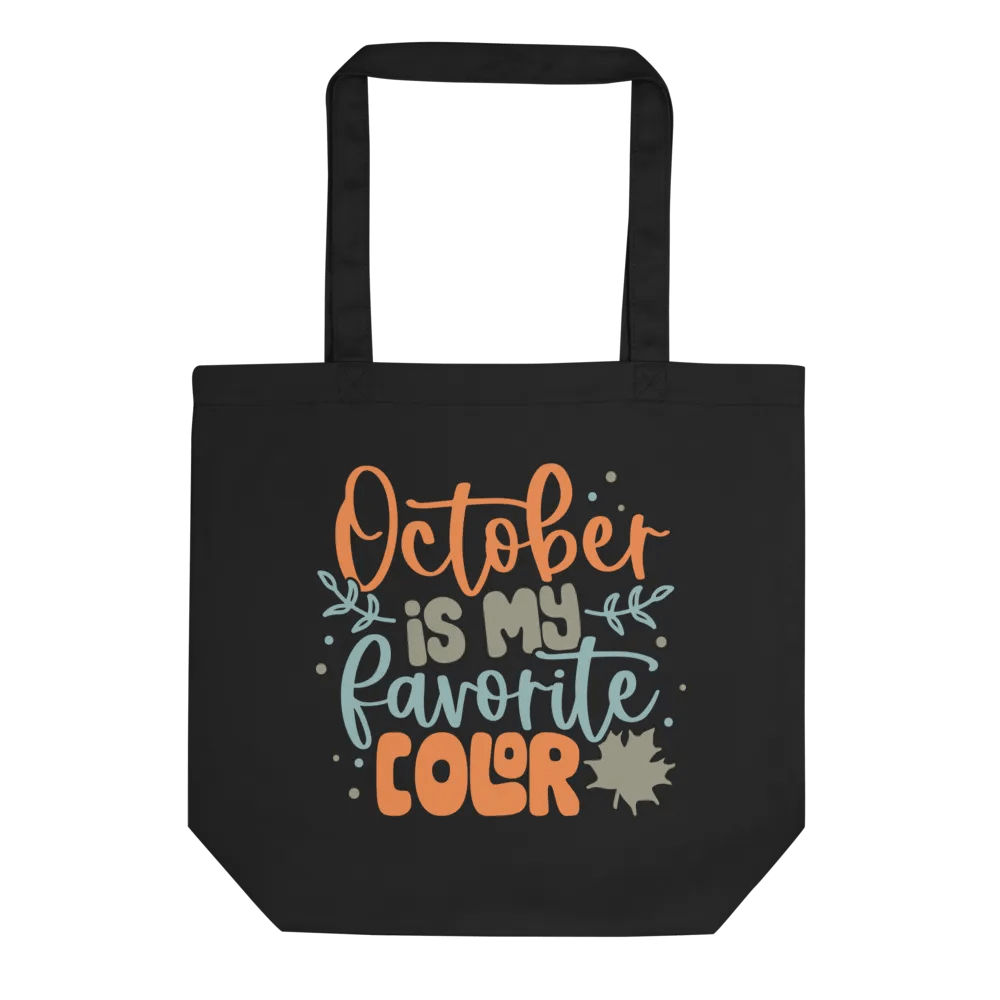 October Is My Favorite Color-Tote Bag product image (1)