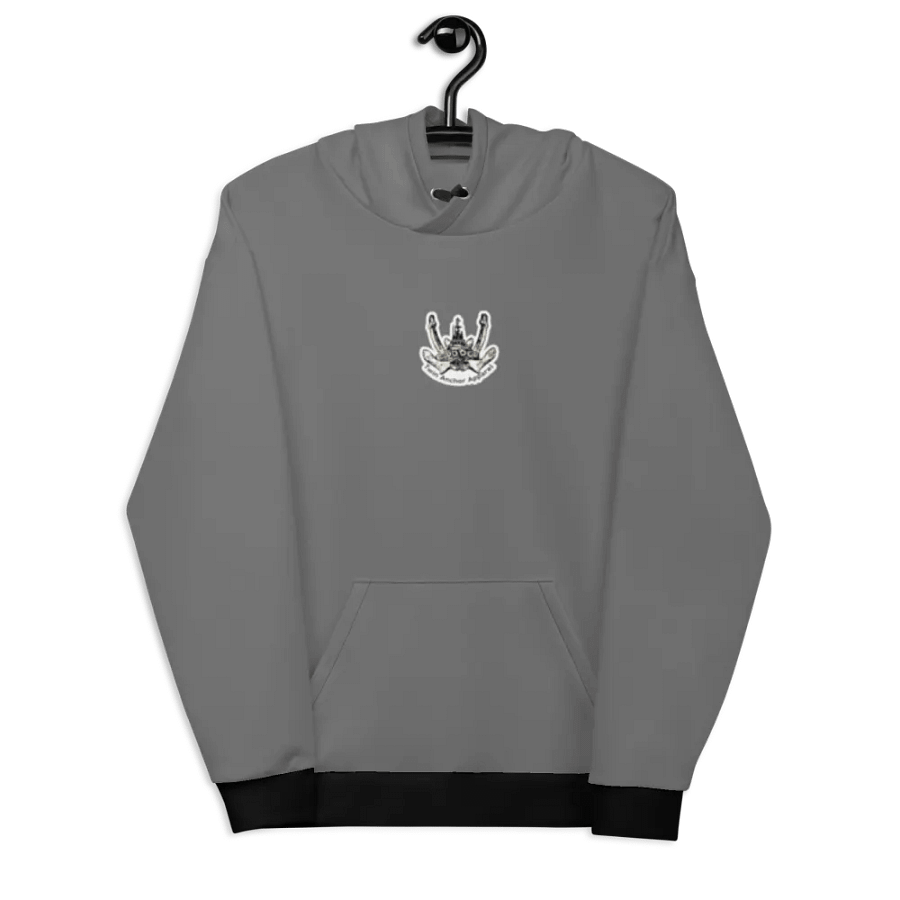 Gray Foss double tug Sketch Hoodie product image (8)