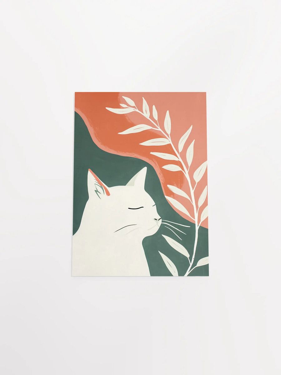 Tranquil Cat Dreams Poster product image (4)