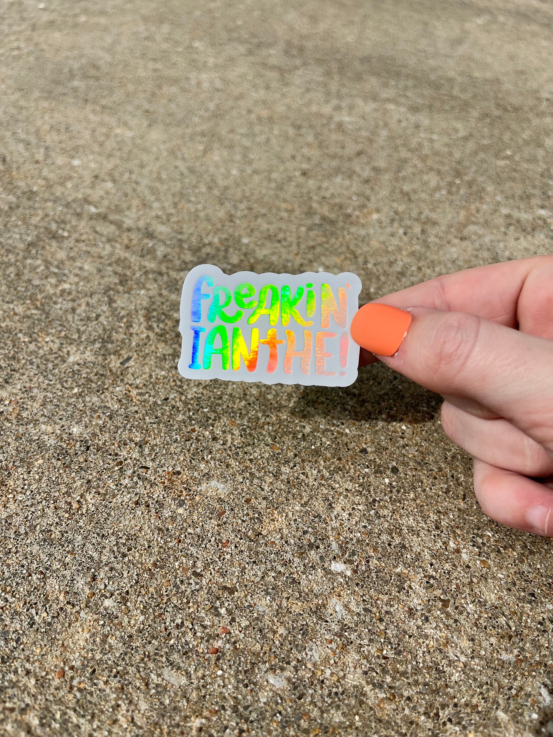 Freakin' Ianthe! Sticker (Holographic) product image (4)