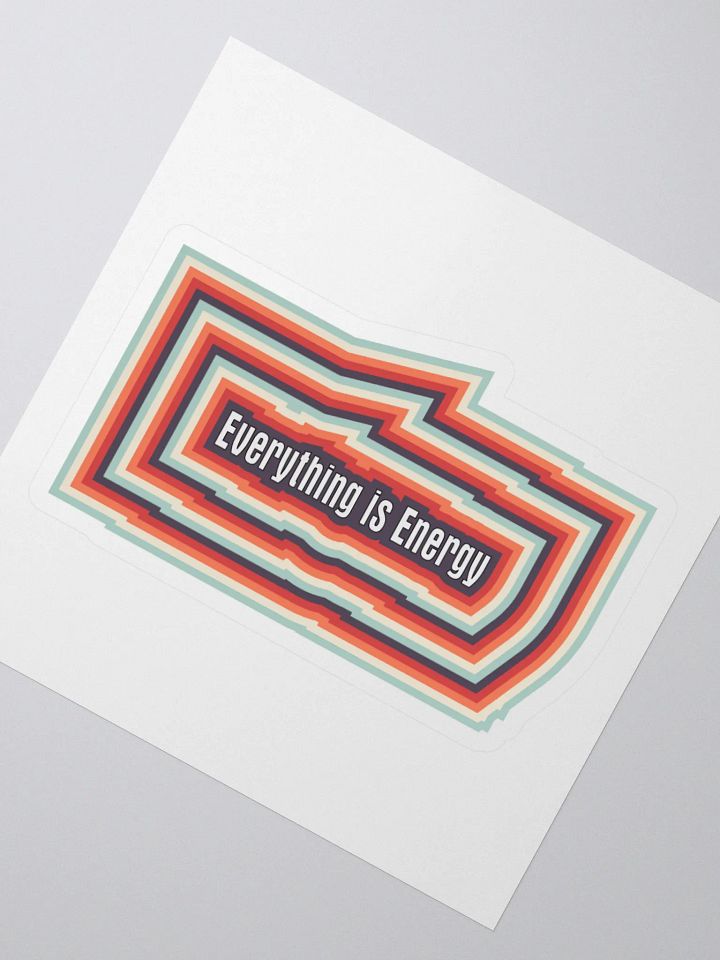 Energy Burst Kiss Cut Stickers product image (2)