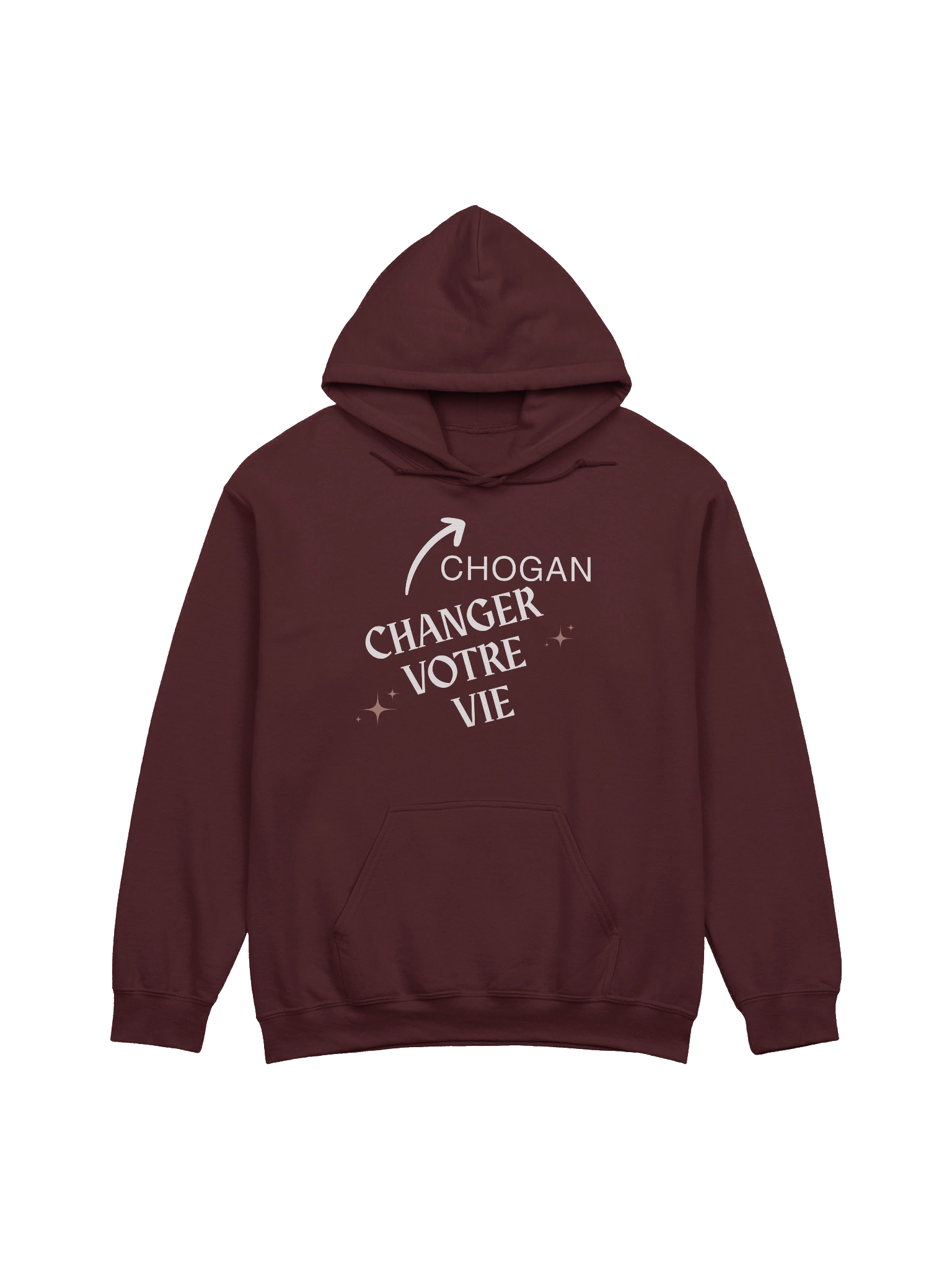 Sweat à Capuche Chogan « Changer Votre Vie » product image (1)
