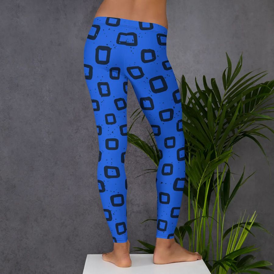 Customizable Chic Blue Leggings product image (6)