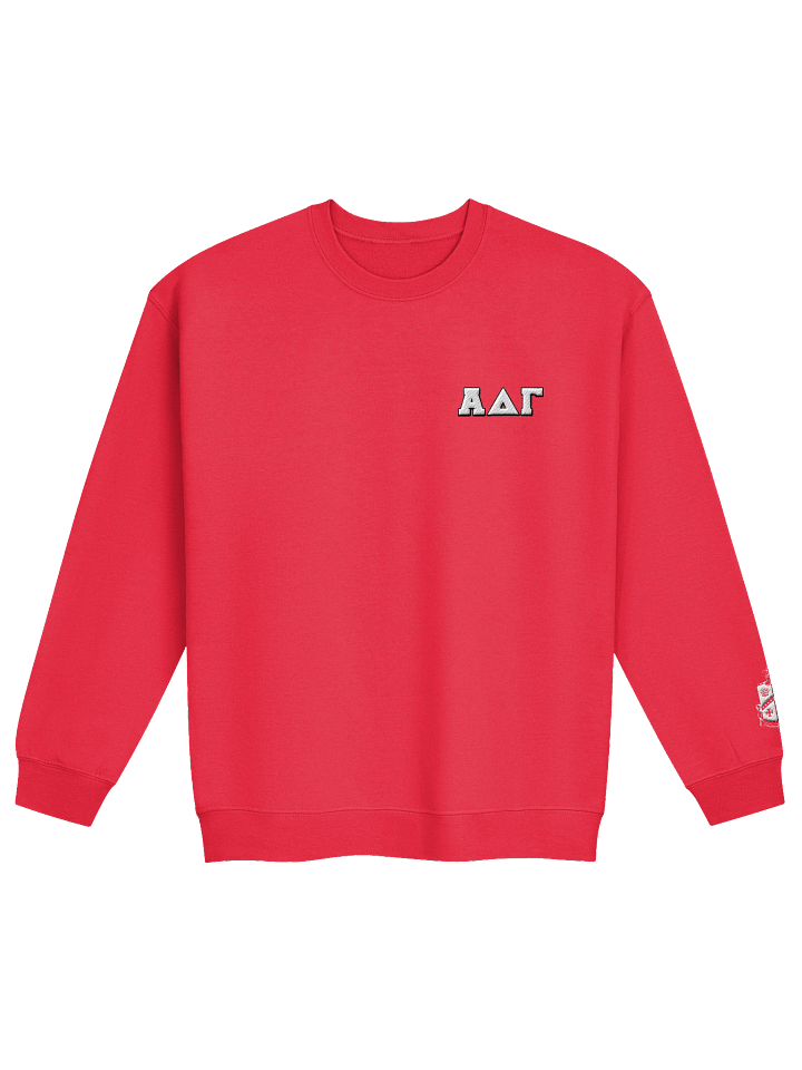 Lettered and Crest Crewneck Sweatshirt product image (5)