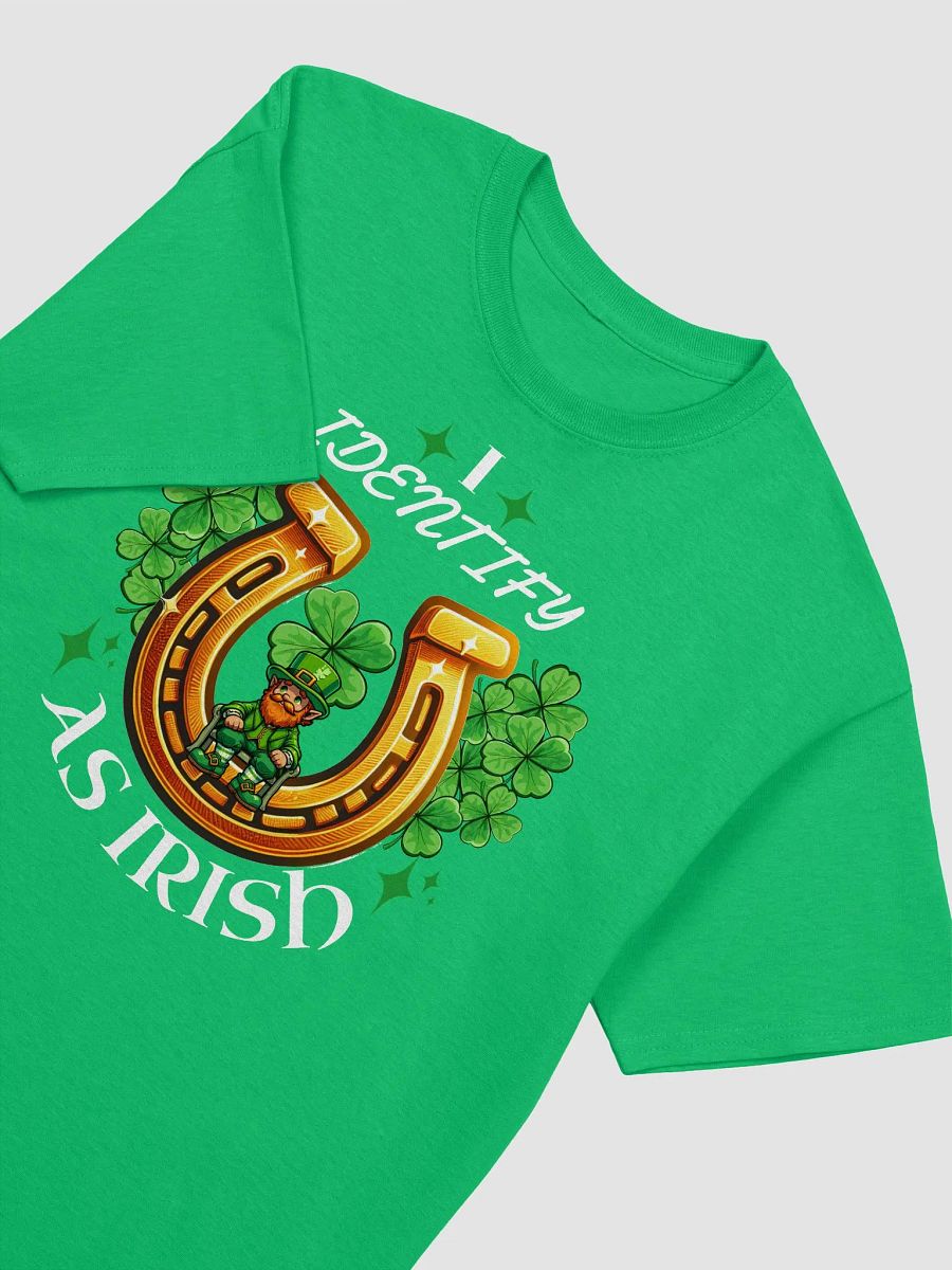 I Identify as Irish Tee: Lucky Charm Edition! product image (3)
