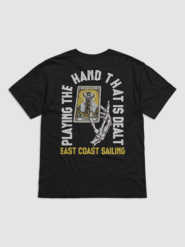 Playing the hand that is dealt Mens Black T product image (2)