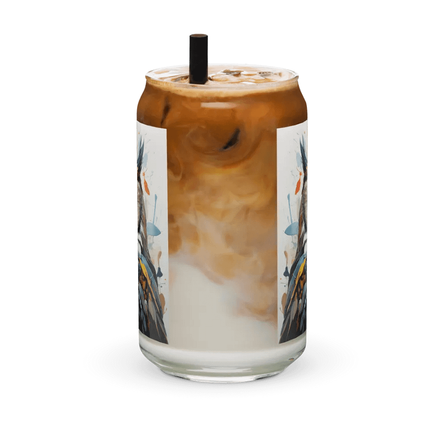 Aurora Glance Owl Glass Can Sipper product image (11)