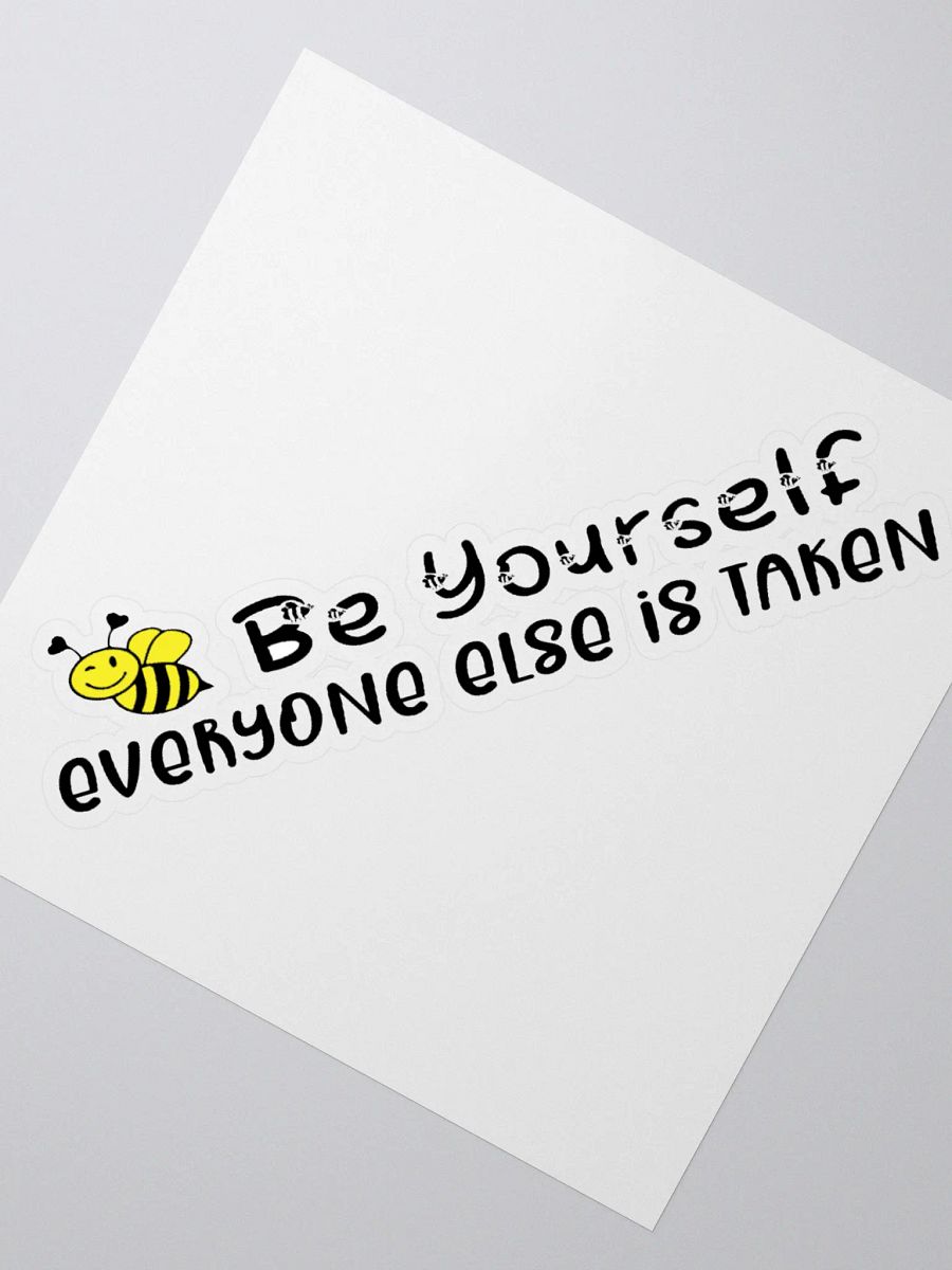 Bee Yourself Kiss Cut Stickers product image (2)