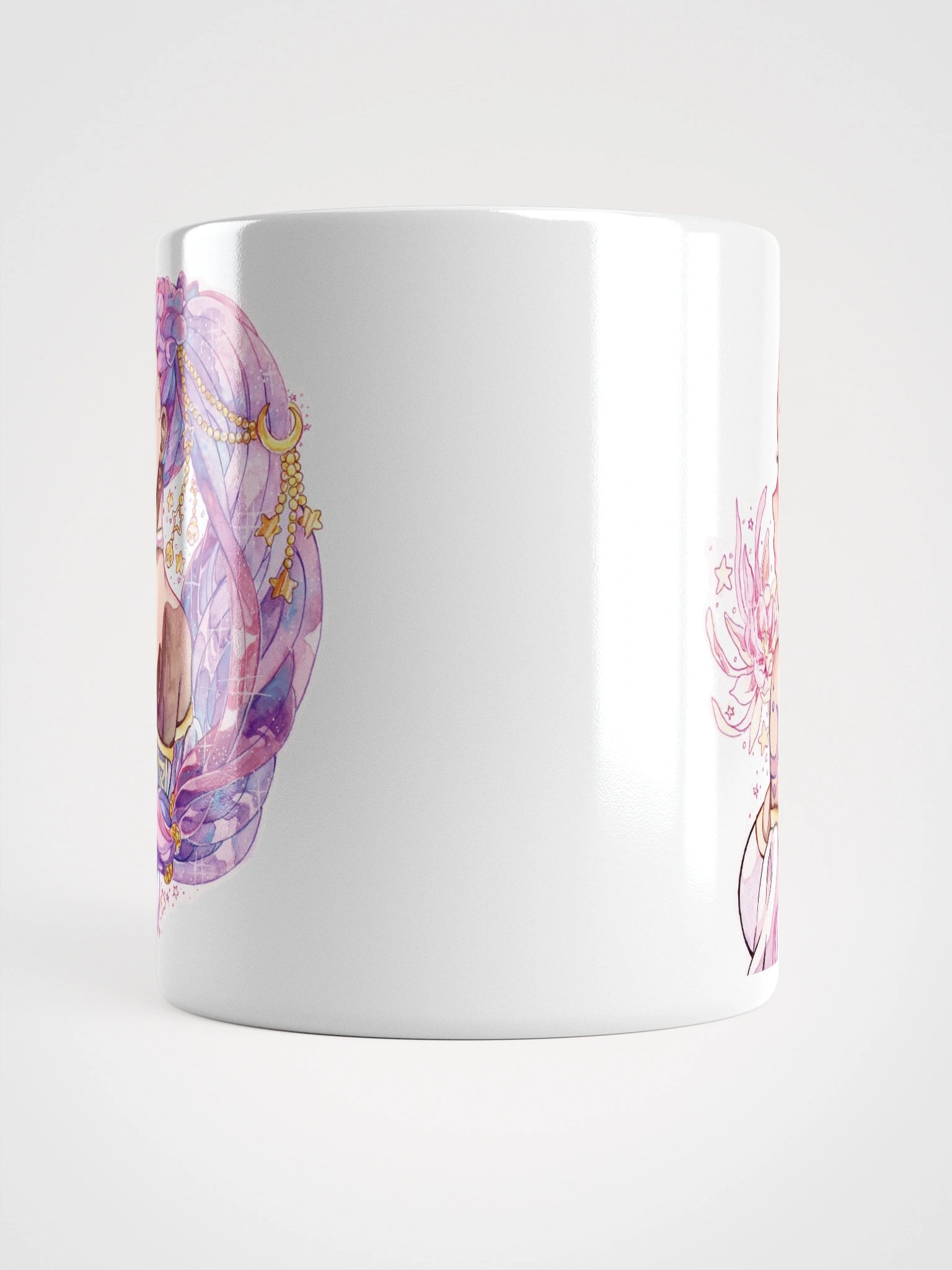 Moonflower White Glossy Mug product image (14)