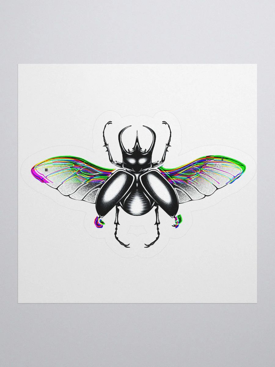 "Prismatic Beetle" Kiss-Cut Sticker product image (6)