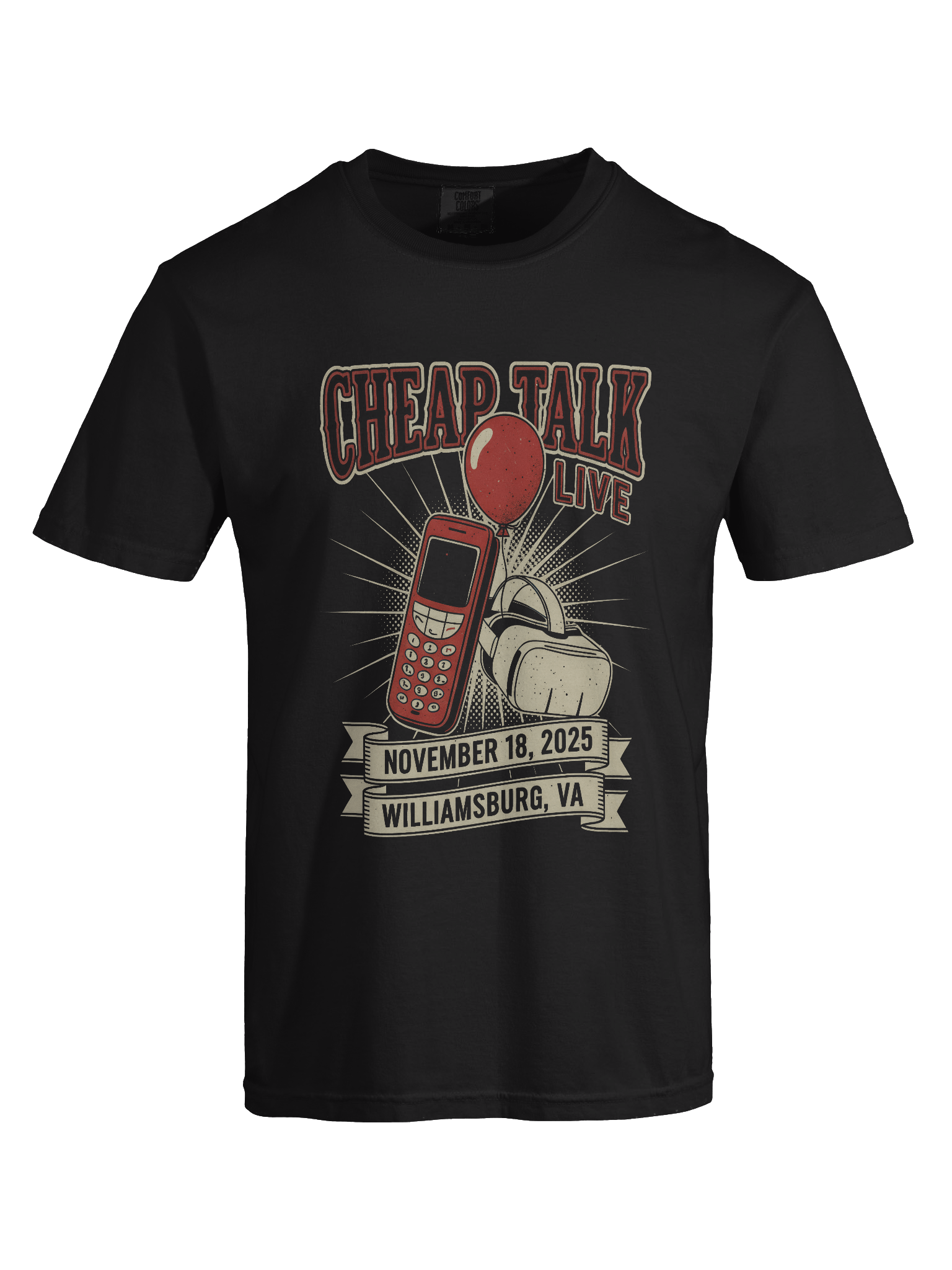 Cheap Talk Live Tee 2025 product image (77)