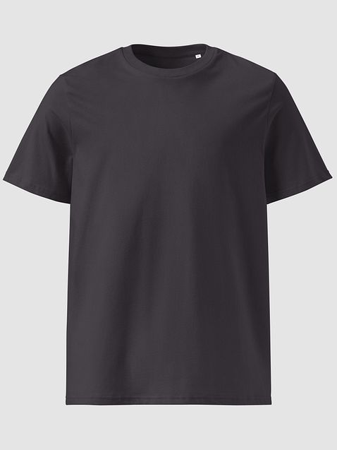 Photo showing Stanley/Stella Unisex Organic Ribbed Neck T-Shirt