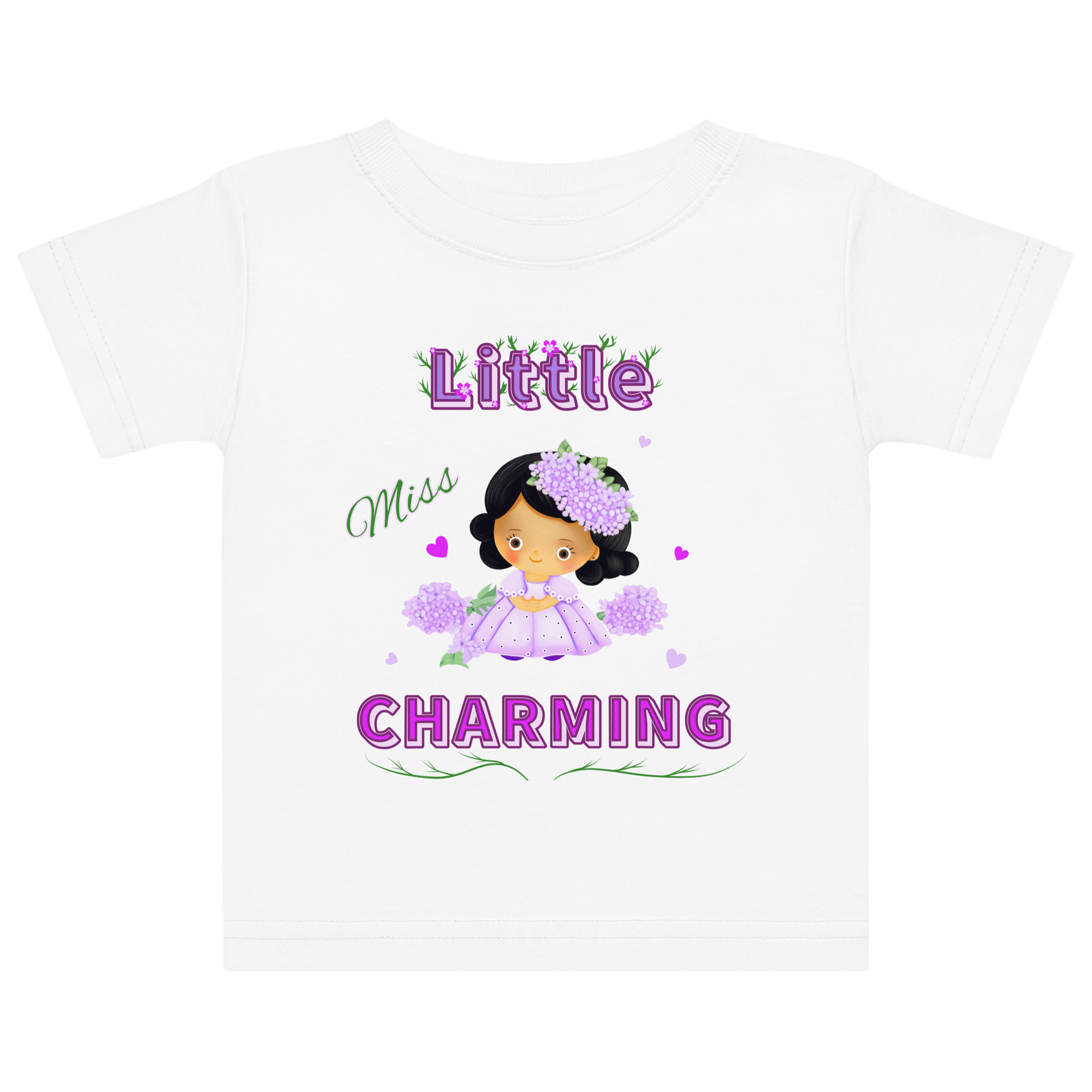 Little Miss Charming Baby Jersey T-Shirt product image (9)